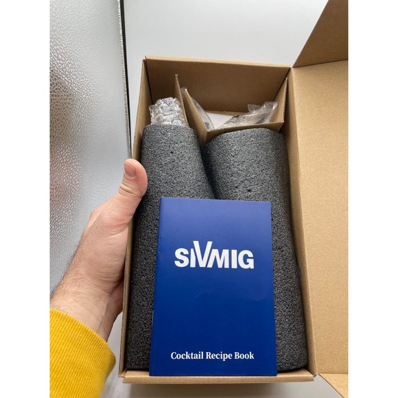 Sivmig Cocktail Shaker Set Bartender Kit,Bar Set with Martini Kit,9-Piece Bar Ki - Picture 6 of 6